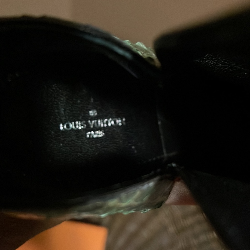 Authentic Louis Vuitton Pokerface Python Boots. P… - image 4